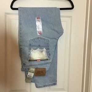 Vintage Levi's 551 High Rise Relaxed Mom Jeans 10M